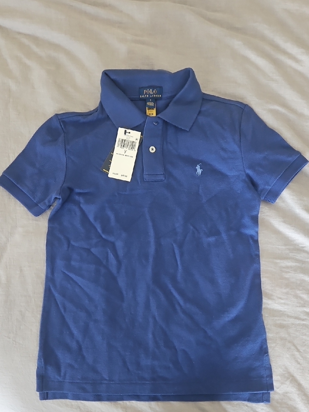 Ralph Lauren Kids Polo Shirt in Royal Blue